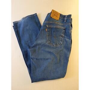Vintage Levis 517 Jeans Mens 38x32 Blue 90s Orange Tab Bootcut Pants